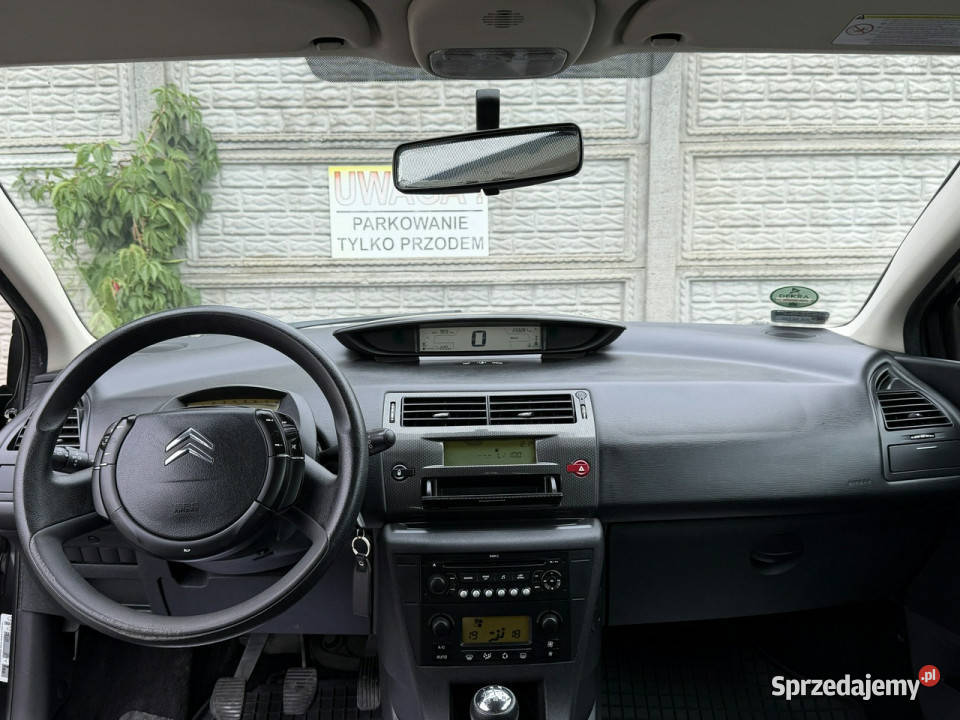 Citroen C4 14i 88 TempomatKlimaNagłośnienie kurtyny powietrzne