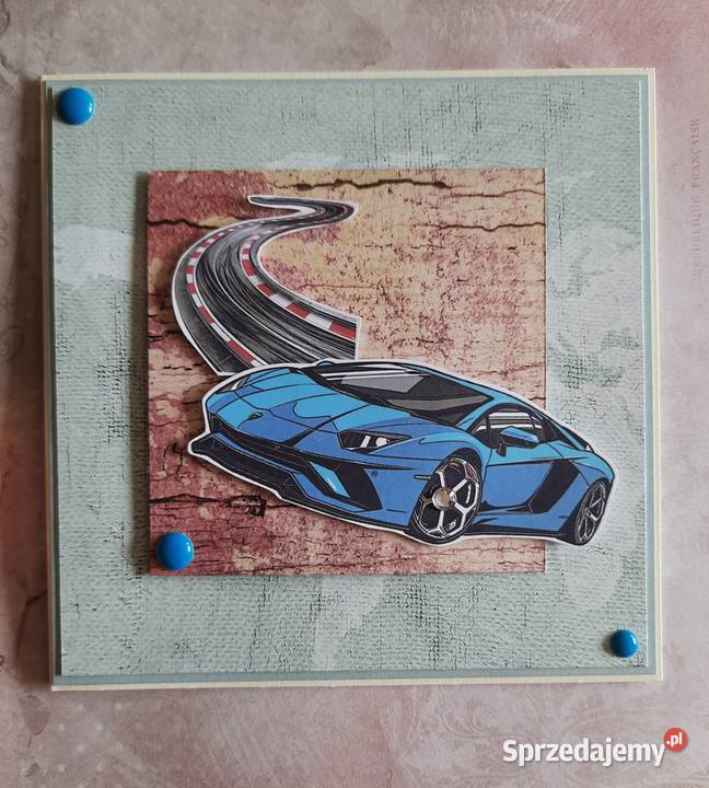 Kartka personalizowana handmade Michów