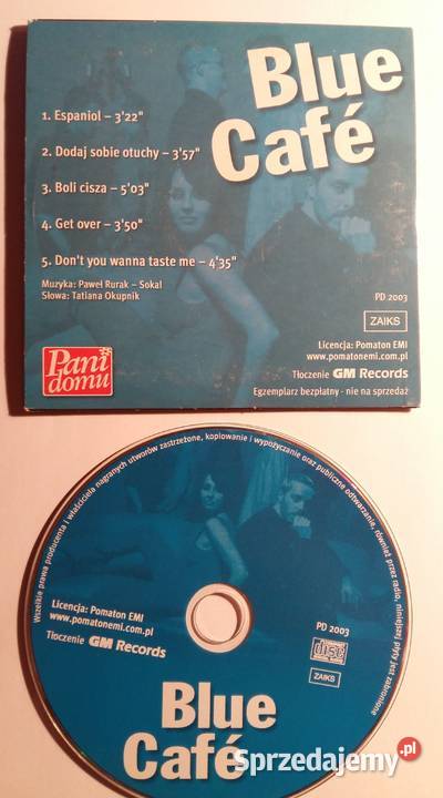 Blue Cafe Największe Muzyczne Odkrycie płyta cd Łódź