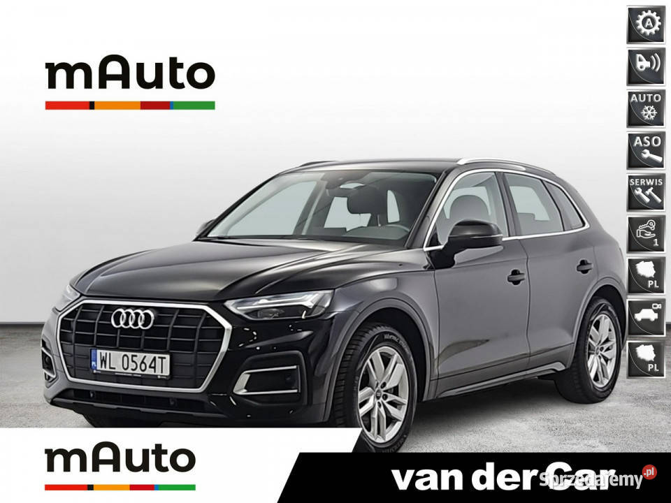 Audi Q5 35 TDI mHEV S tronic Z Polskiego Salonu światła przeciwmgielne