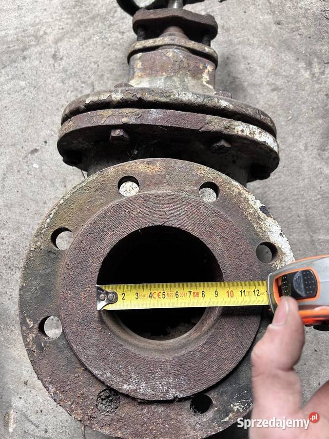 Zasuwa klinowa DN 80 demontażu szklarni Hydraulika Śmigiel sprzedam