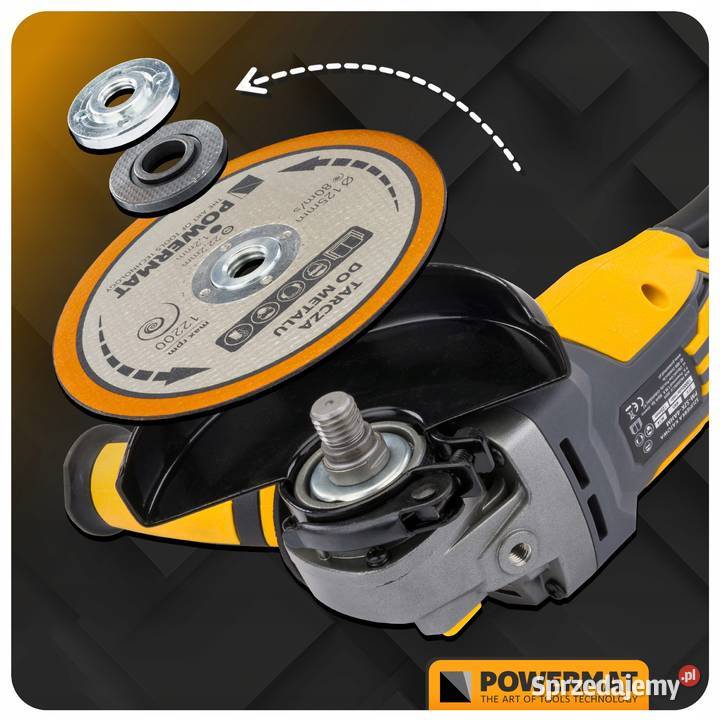 Szlifierka kątowa akumulatorowa bezszczotkowa sprzedam