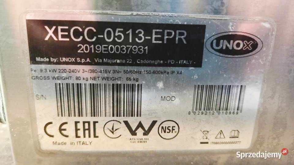 UNOX XECC0513EPR CHEFTOP MINDMaps COMPACT PLUS
