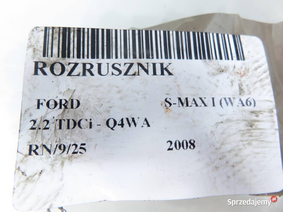 ROZRUSZNIK FORD S I WA6 22 TDCi Q4WA 6G9N11000GC małopolskie
