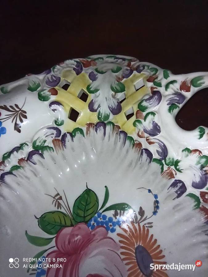 Bajeczna patera ręcznie malowana Made in Italy Gdańsk sprzedam