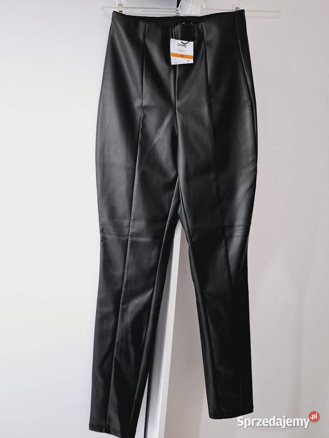 XSS Sinsay nowe spodnie eko skórka