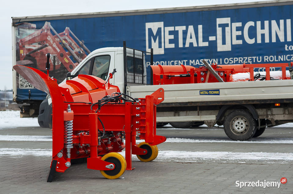 Pług do śniegu śnieżny składany Tytan Rogóźno