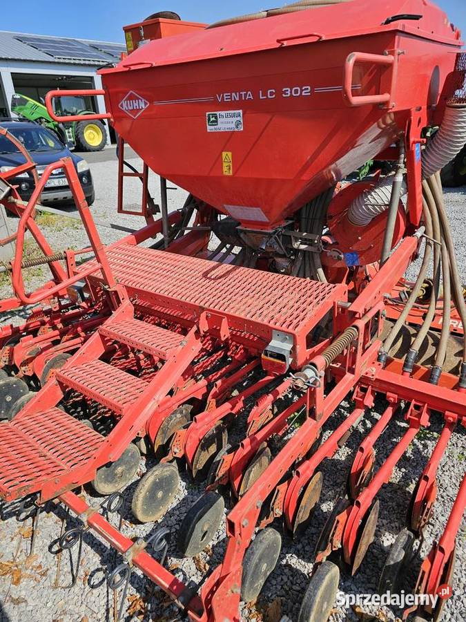 Siewnik KUHN VENTA LC302 Talerzowy z rolką Brona Siewniki i sadzarki Gąsewo sprzedam
