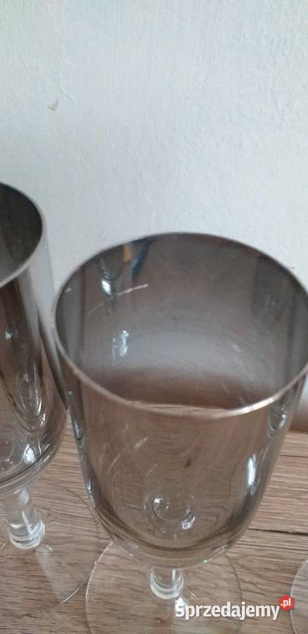 Lampki na szampan wino prl Przedbórz