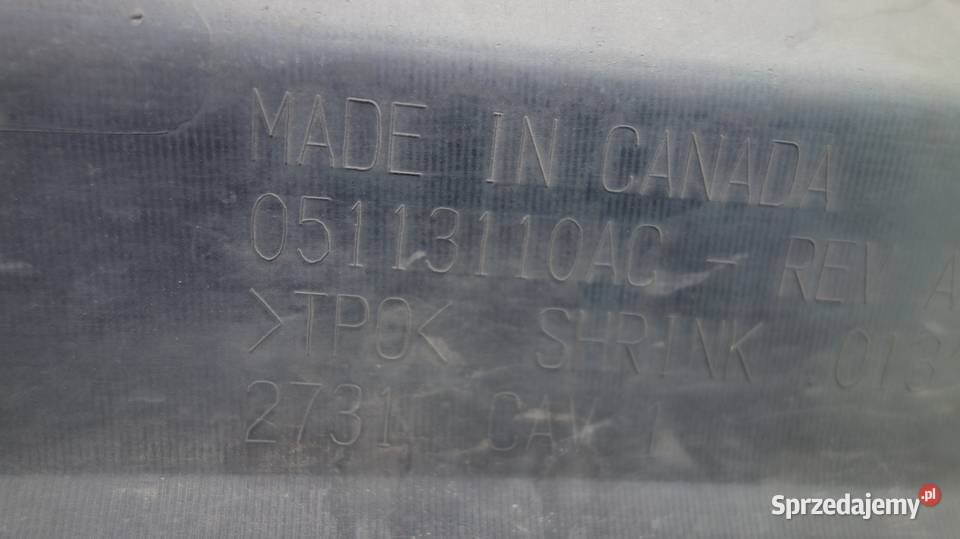 DODGE GRAND CARAVAN NAKŁADKA ZDERZAKA śląskie Ruda Śląska sprzedam