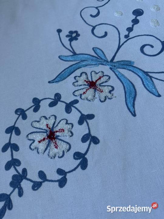 obrus ręcznie haftowany rękodzieło wysokiej Obrusy Zabrze