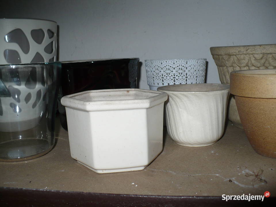 Doniczki ozdobne ogrodowe i domowe Puszczykowo