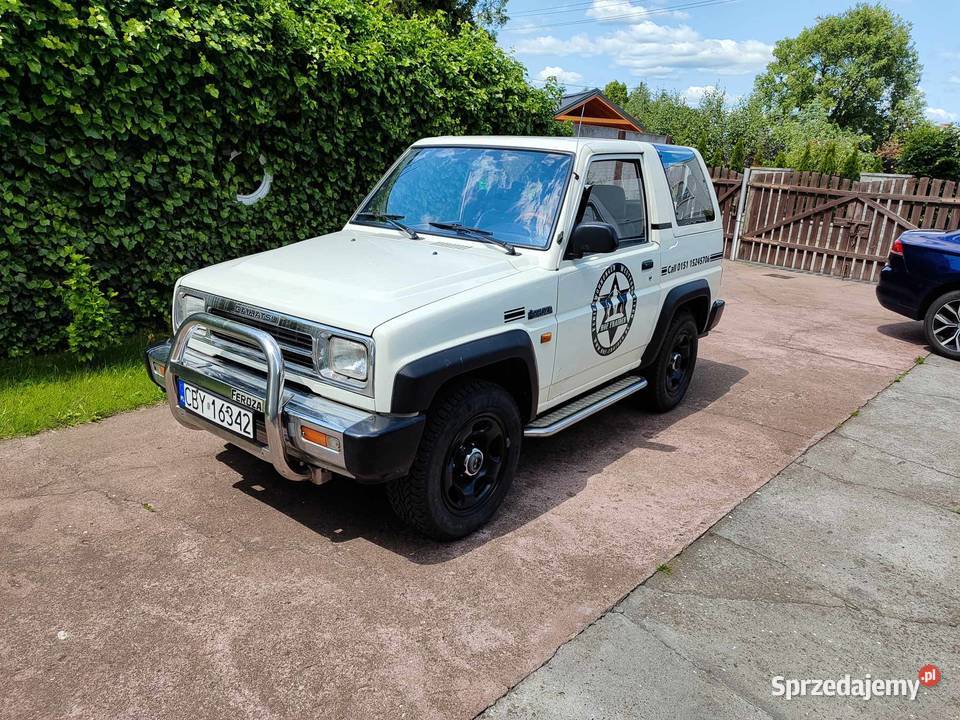 Sprzedam Diachatsu Feroza 1 6 Benzyna 1993r możliwa zamiana Daihatsu