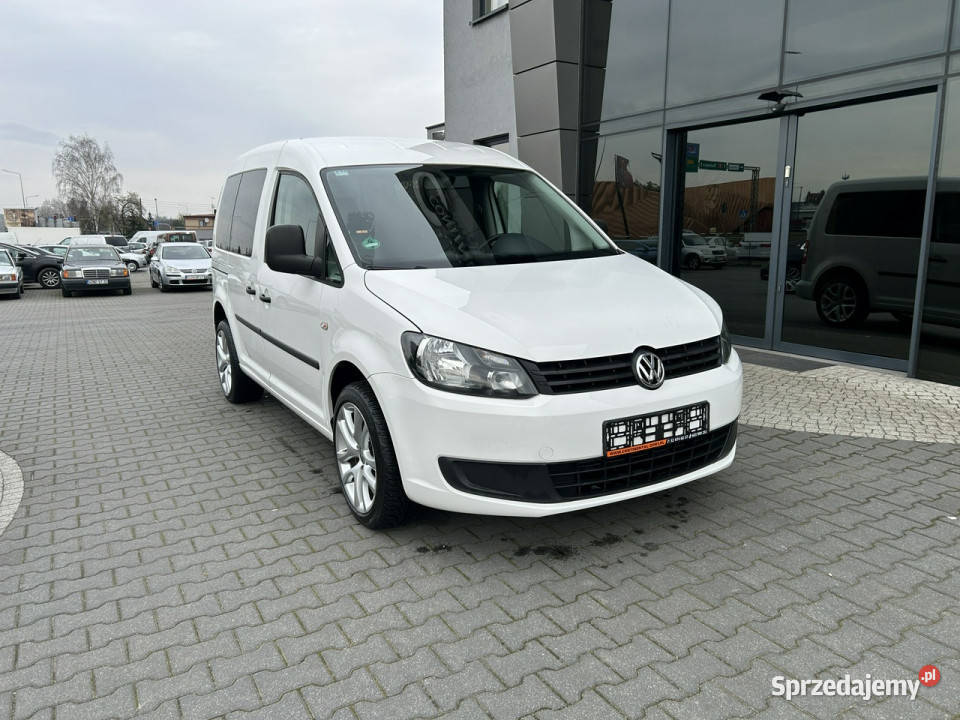 Volkswagen Caddy 7 osobowyLiftklimatyzacjaNowy biały Caddy Żory