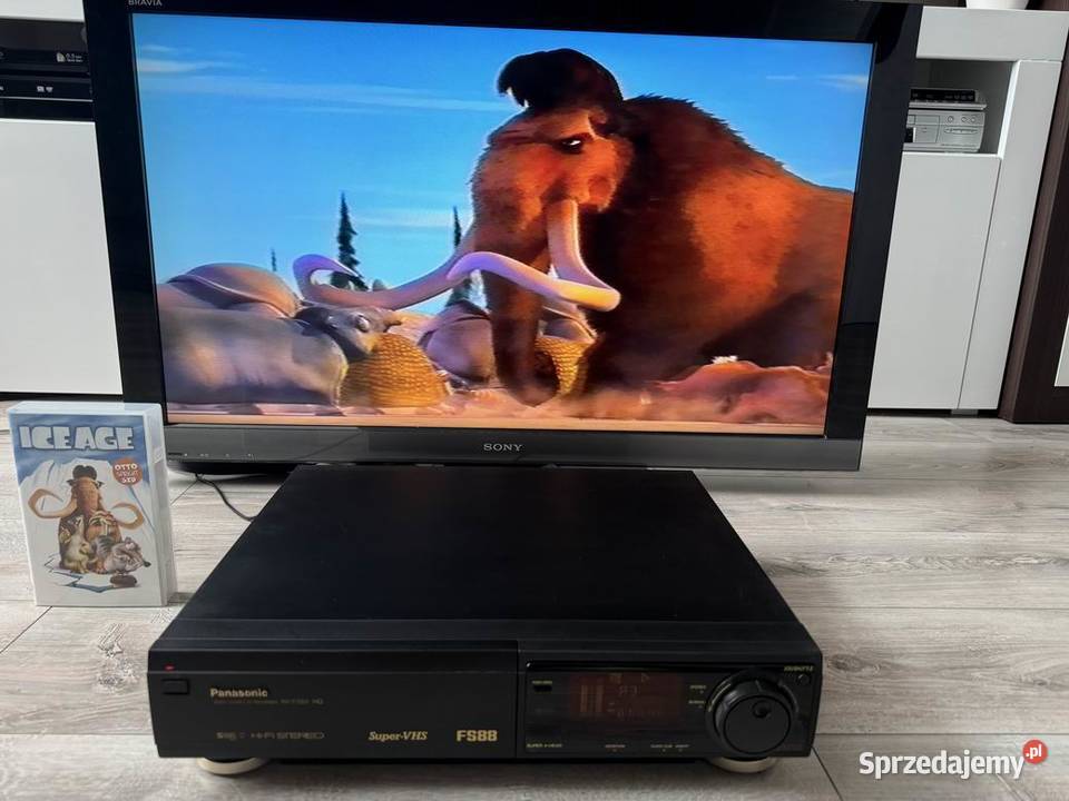 Magnetowid Panasonic NVFS88 Oryginalny Pilot zachodniopomorskie Szczecin