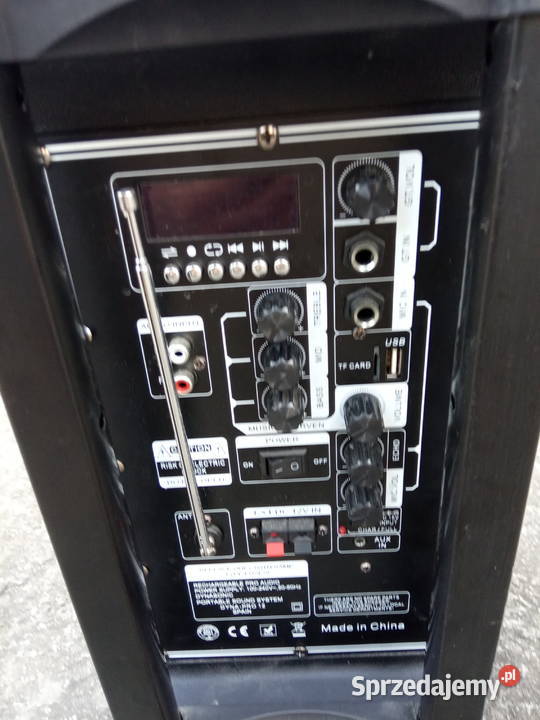 Przenośny Głośnik DYNASONIC Dynapro 15 Moc 800W Płońsk