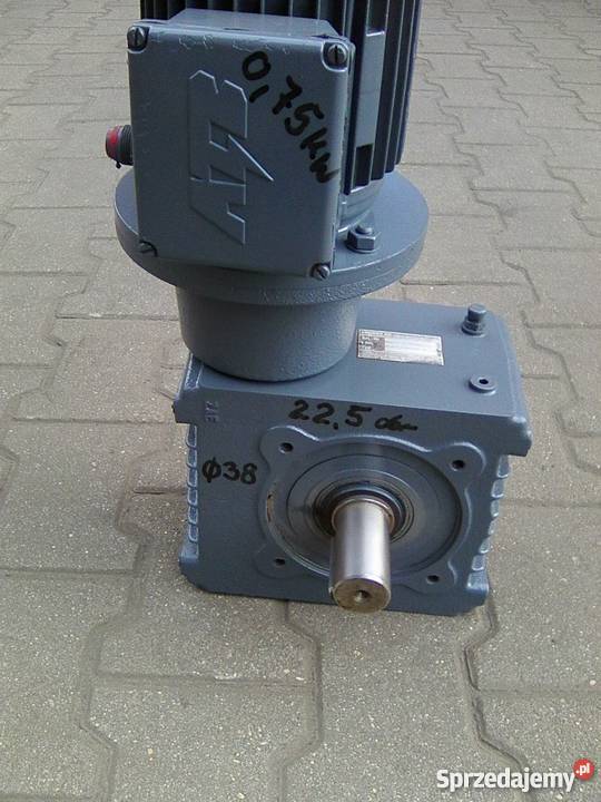 Motoreduktor 025 kW 11 obr 3faz Produkcja Leszno