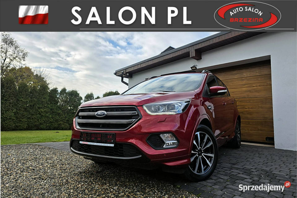 Ford Kuga serwis ASO panorama dach Full Led II światła przeciwmgielne