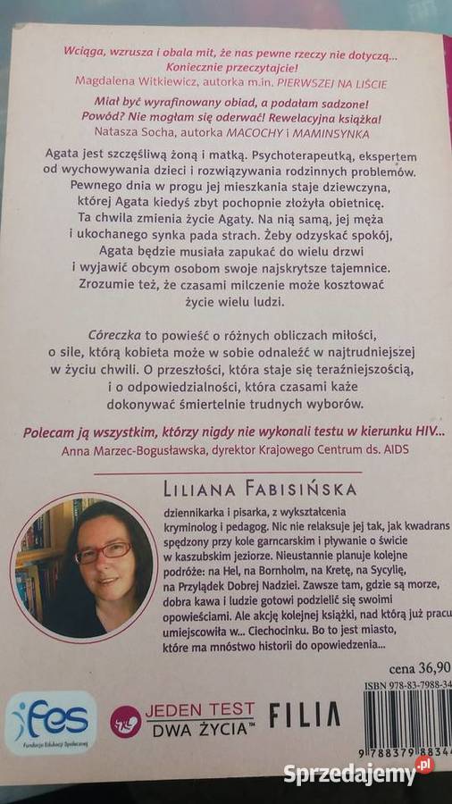 Córeczka Fabisińska książki antykwariaty outlet Warszawa