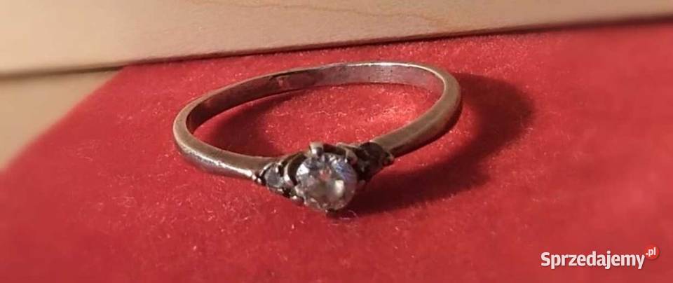 Pierścionek srebro 925 178mm Cieszyn