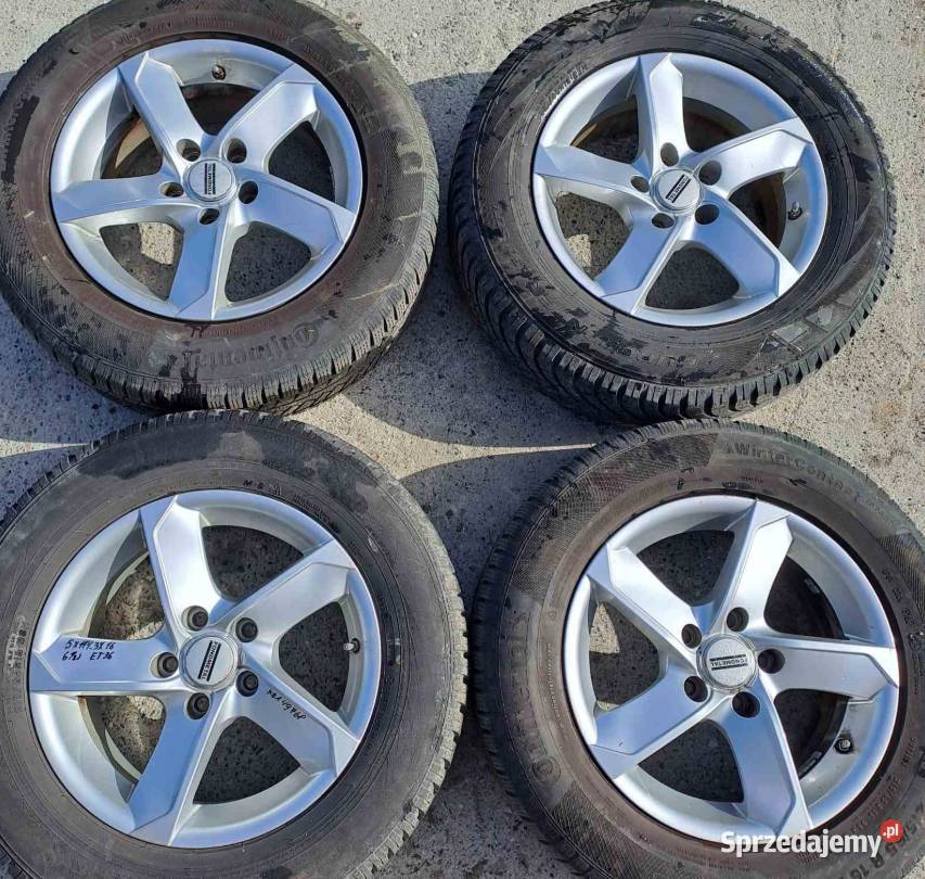 Alu Felga Fondmetal KBA49768 65x16 5x1143 ET 36 Średnica 16" Skołoszów