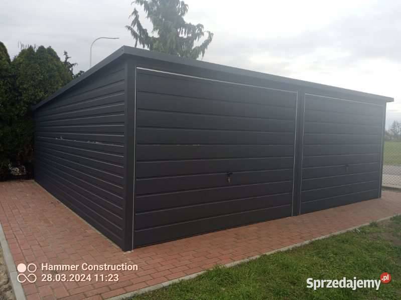 Garaż blaszany 6x5 Wzmocniony PROFILAMI Lublin