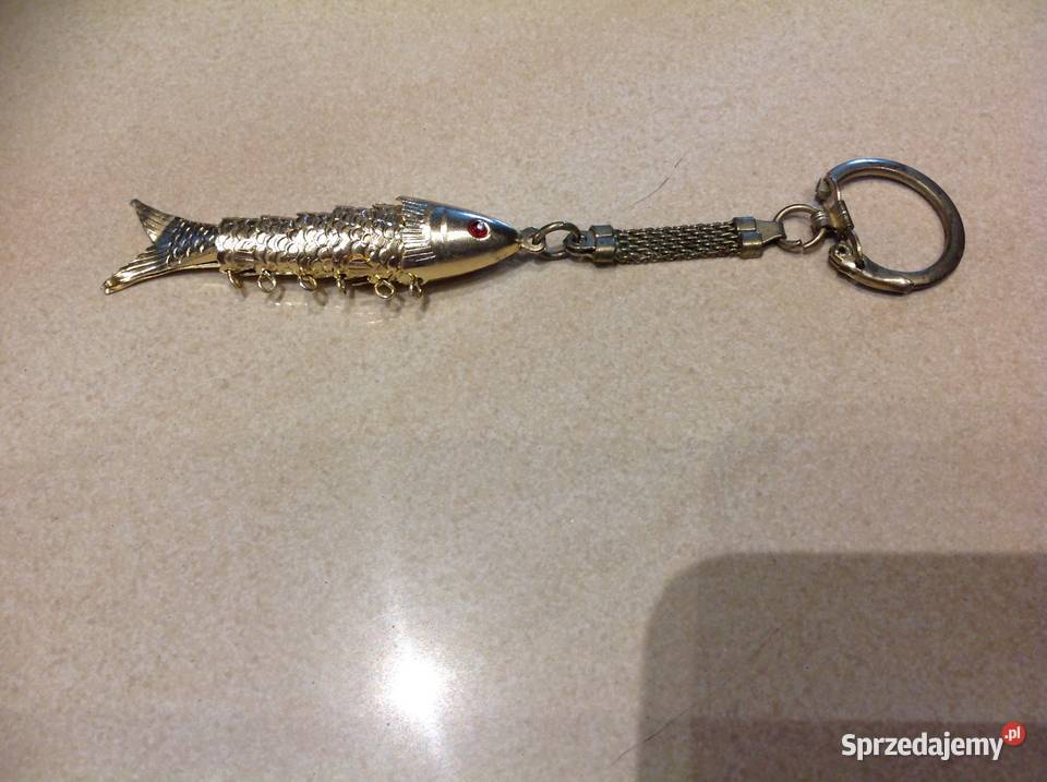 RYBKA Stary Brelok PRL Nowa Sól