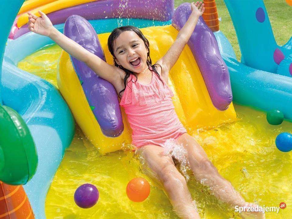 Wodny plac zabaw basen zjeżdżalnia intex 57135 sprzedam