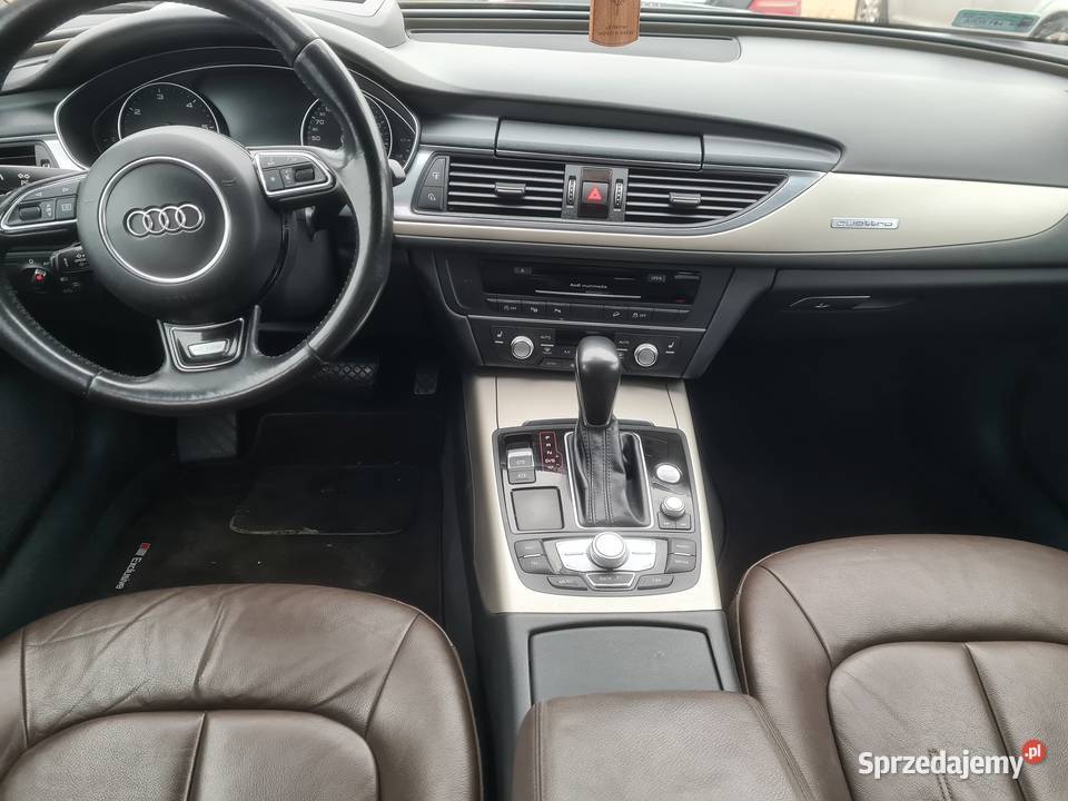 Audi A6 Allroad STronic Matrix Head Up Asystent brązowy warmińsko-mazurskie Olsztyn