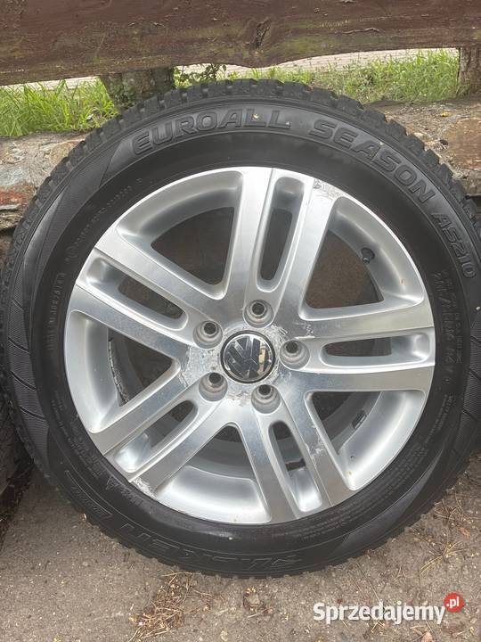 Vw FELGI ALUMINIOWE 20555 R16 KOMPLET ET50 65J wielkopolskie Słowikowo sprzedam