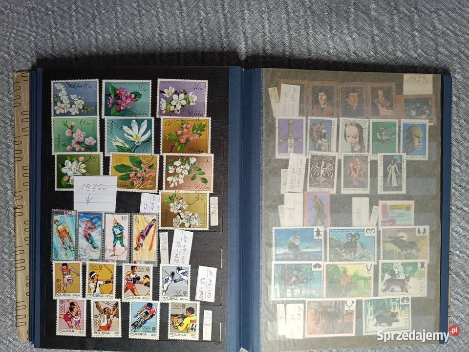 Znaczki pocztowe polskie z lat 1964 do 1988 z Opole