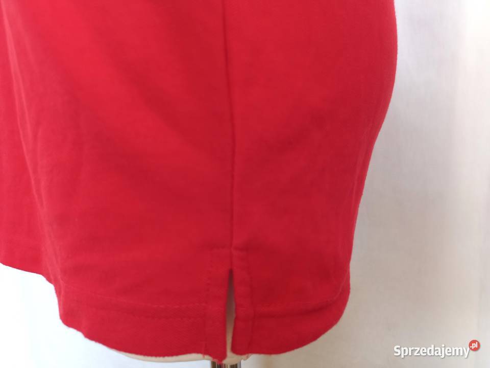 Koszulka męska POLO r M czerwona Ralph Lauren czerwony Białystok