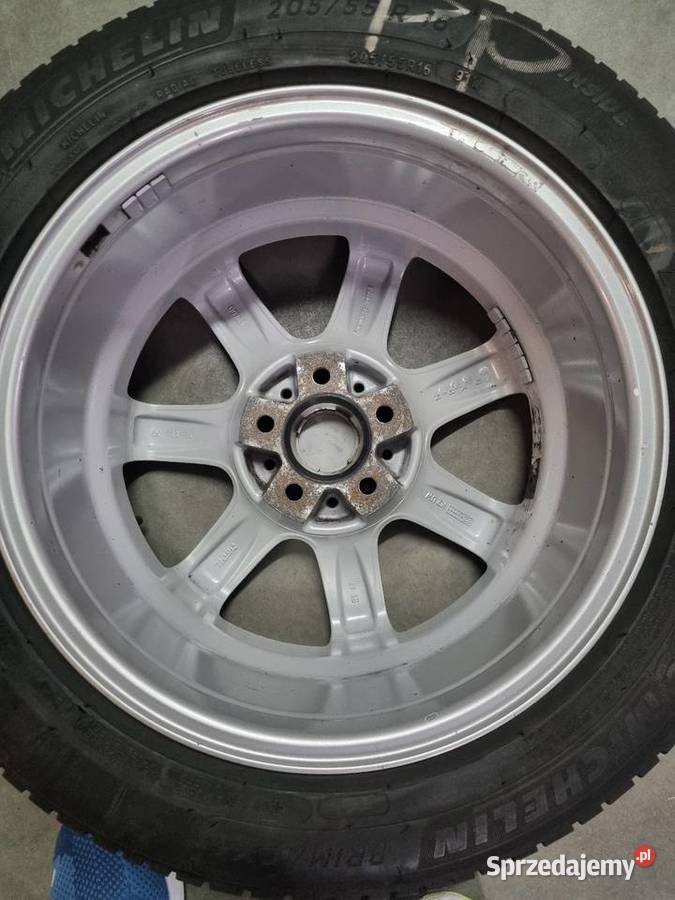 4 koła felgi opony 7x16 ET48 5x108 Volvo Ford Warszawa