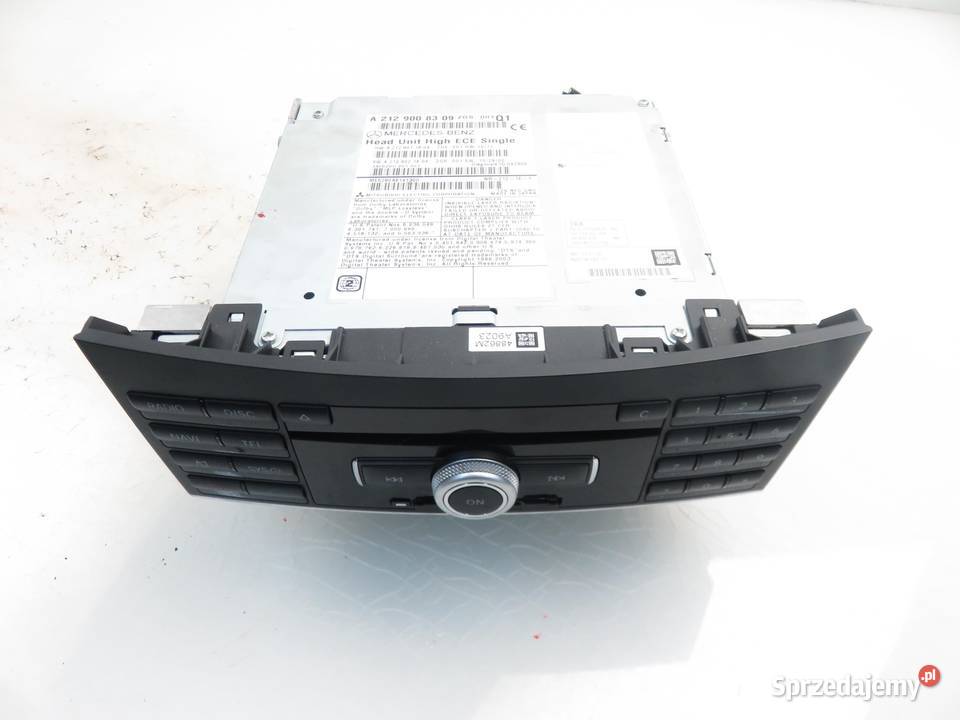 RADIO MERCEDES E coupe C207 2129008309 sprzedam