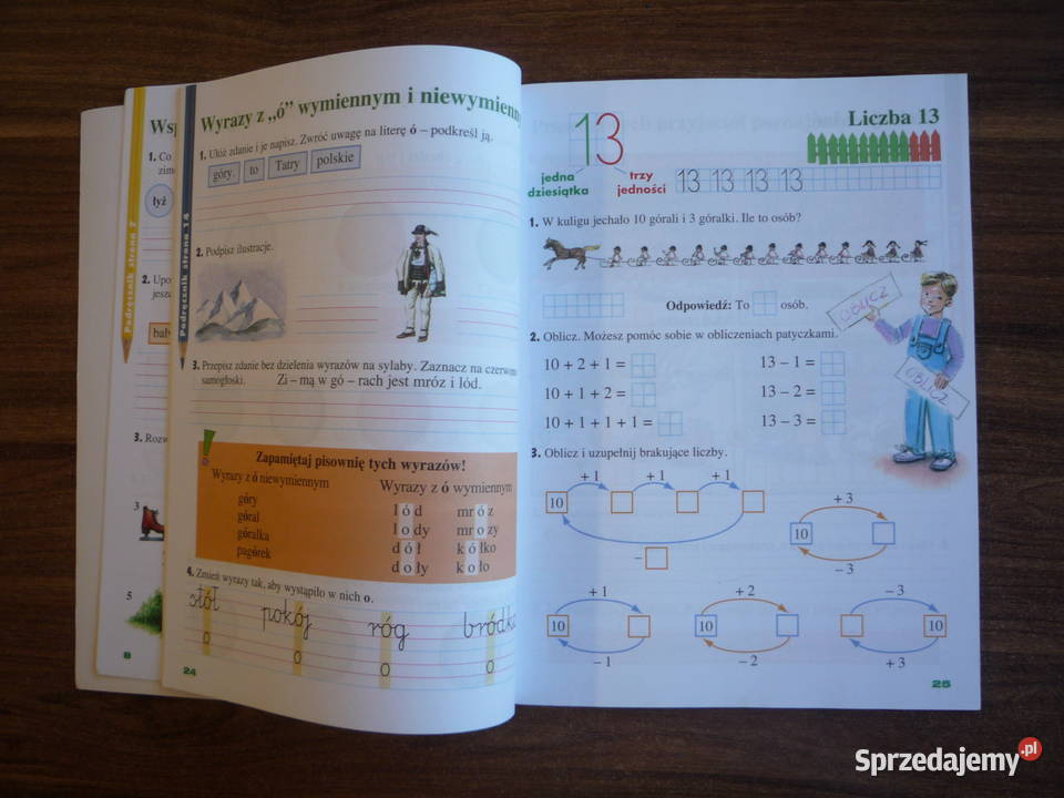 Nowe ćwiczenia Już w szkole klasa 1 cz 4 M Szczecin