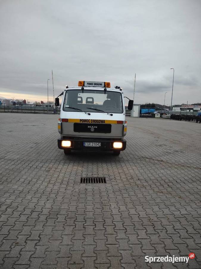 VolkswagenMAN LOXF autolaweta z platformą 2950kg Bydgoszcz