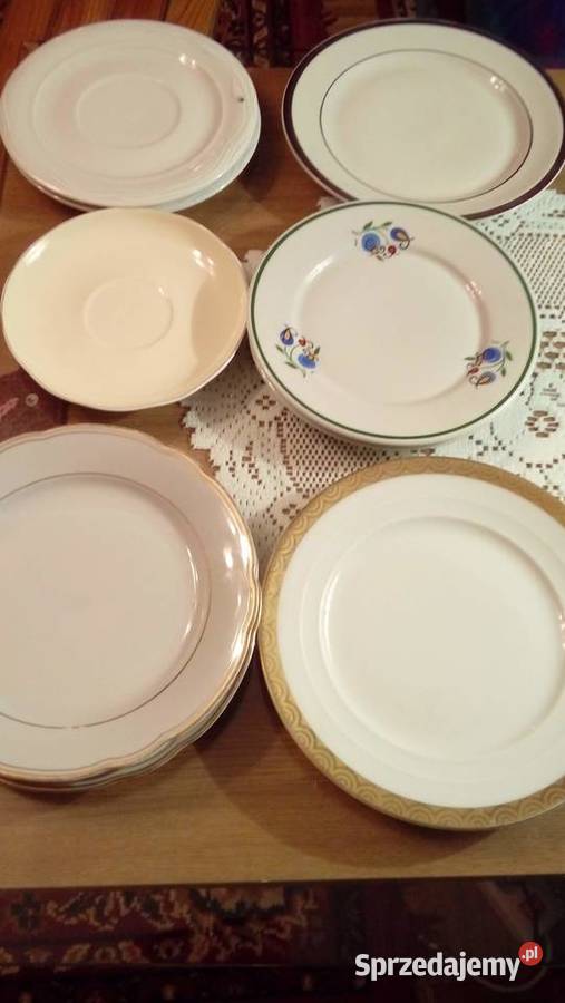 Podstawki talerzyki pod filiżankęSygnowane GALLO Warszawa