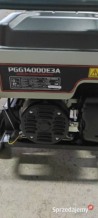Generator prądu PGG 14000 E 3 trójfazowy nowy 0h Generatory Generatory mazowieckie