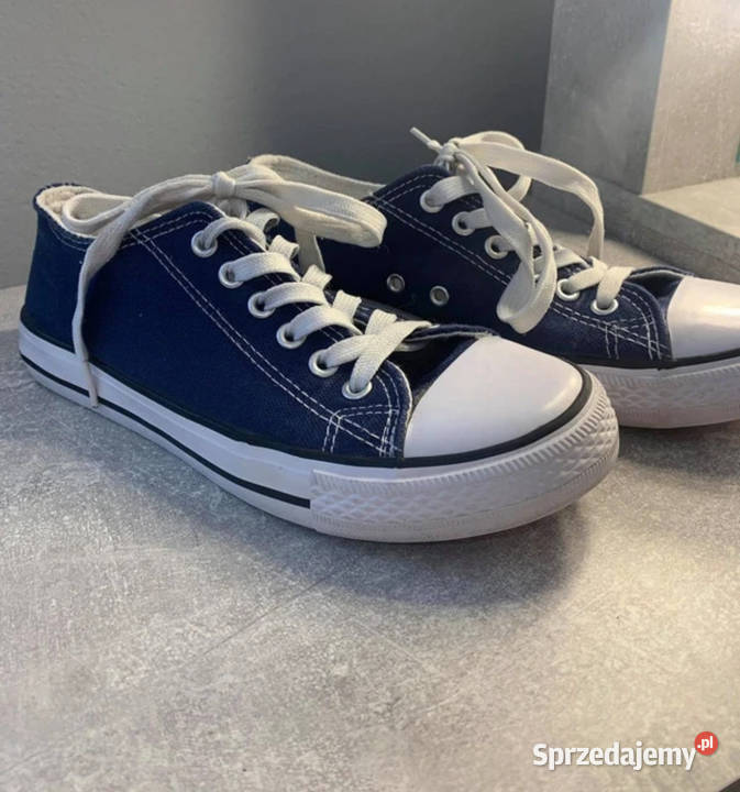 Tenisówki trampki granatowe Jasło