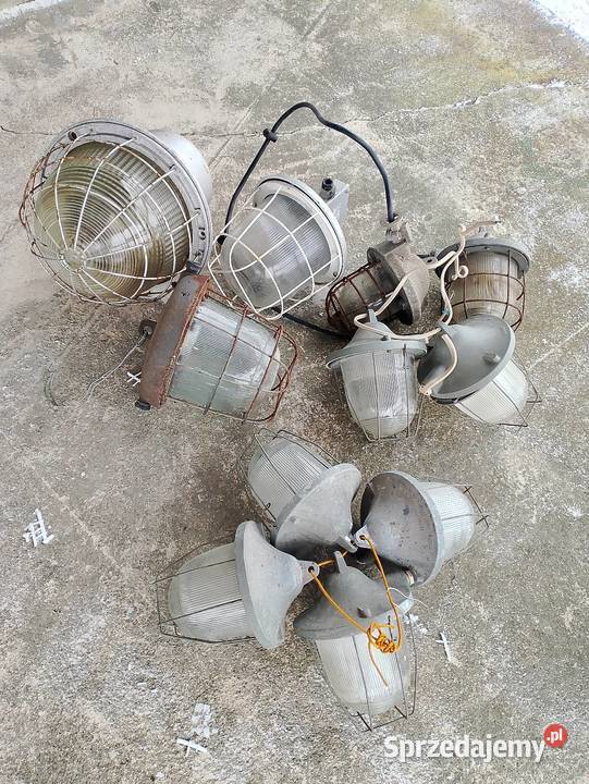 Lampy sufitowe wiszące przemysłowe Loft Vintage sprzedam