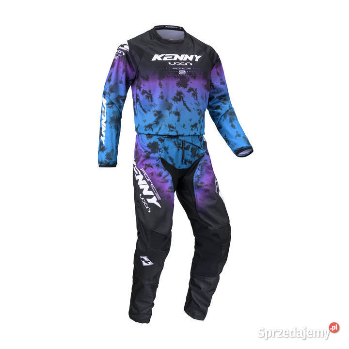 STRÓJ KENNY FORCE FIOLETOWY CROSS ENDURO Mrągowo
