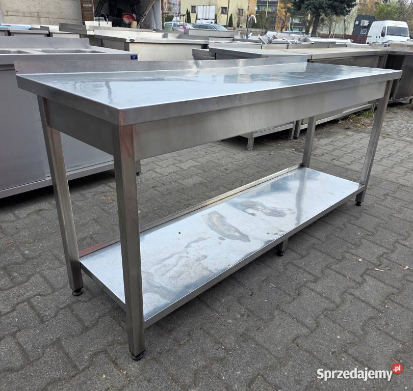 Stół Gastronomiczny Z Półką 1806085 M1606 N sprzedam