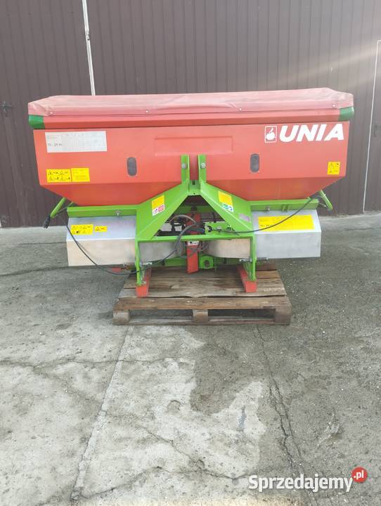 Rozsiewacz do nawozów dwutarczowy Unia MX 1200