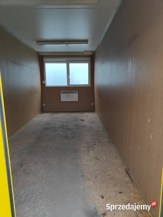 Kontener biurowy szatniowy szarym Warszawa Łomianki sprzedam