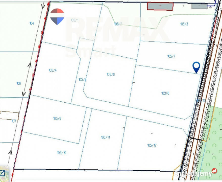 Teren inwestycyjny w okolicach Płocka 13251m2 Miszewko Strzałkowskie