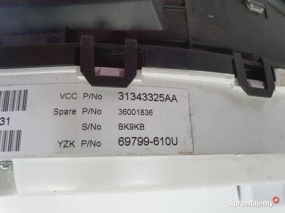 Volvo XC60 I V60 I S60 II 20 D3 LICZNIK ZEGARY