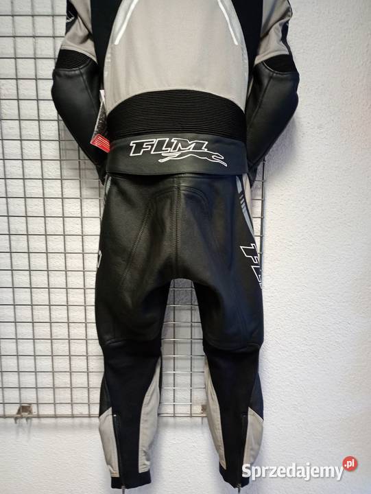 FLM Sports Leather Textile 10 Grey kombinezon Kombinezony lubuskie Zielona Góra