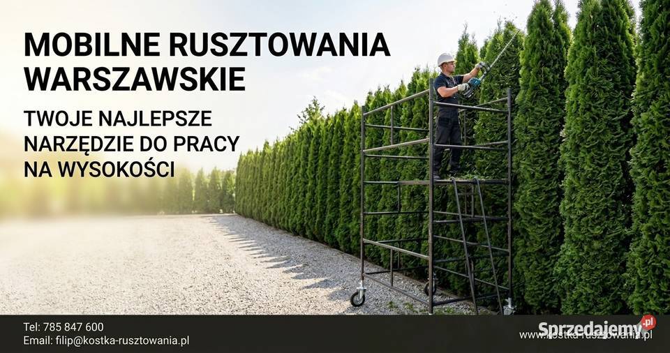 Rusztowanie budowalne zestaw kompletne dtr Pozostałe Przemyśl sprzedam