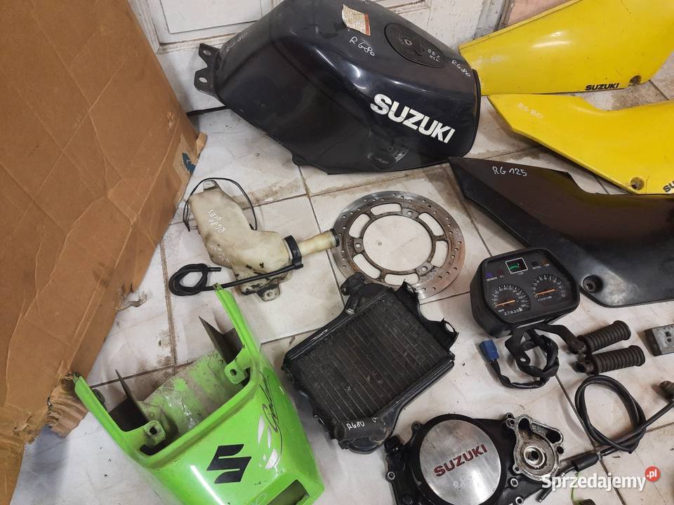 Suzuki RG 80 silnik części wał sprzęgło skrzynia dolnośląskie Jelenia Góra