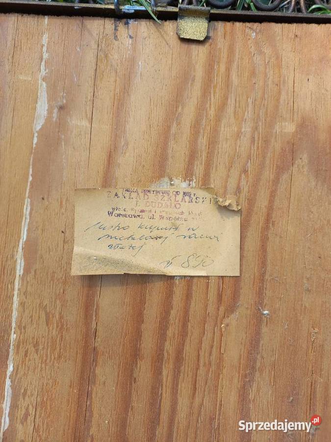 Lustro retro prl Warszawa sprzedam